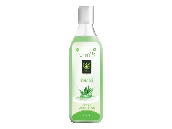Ayurluq Aloe Vera Shampoo For Smooth & Silky Hair Dandruff Cleaner 100 ml